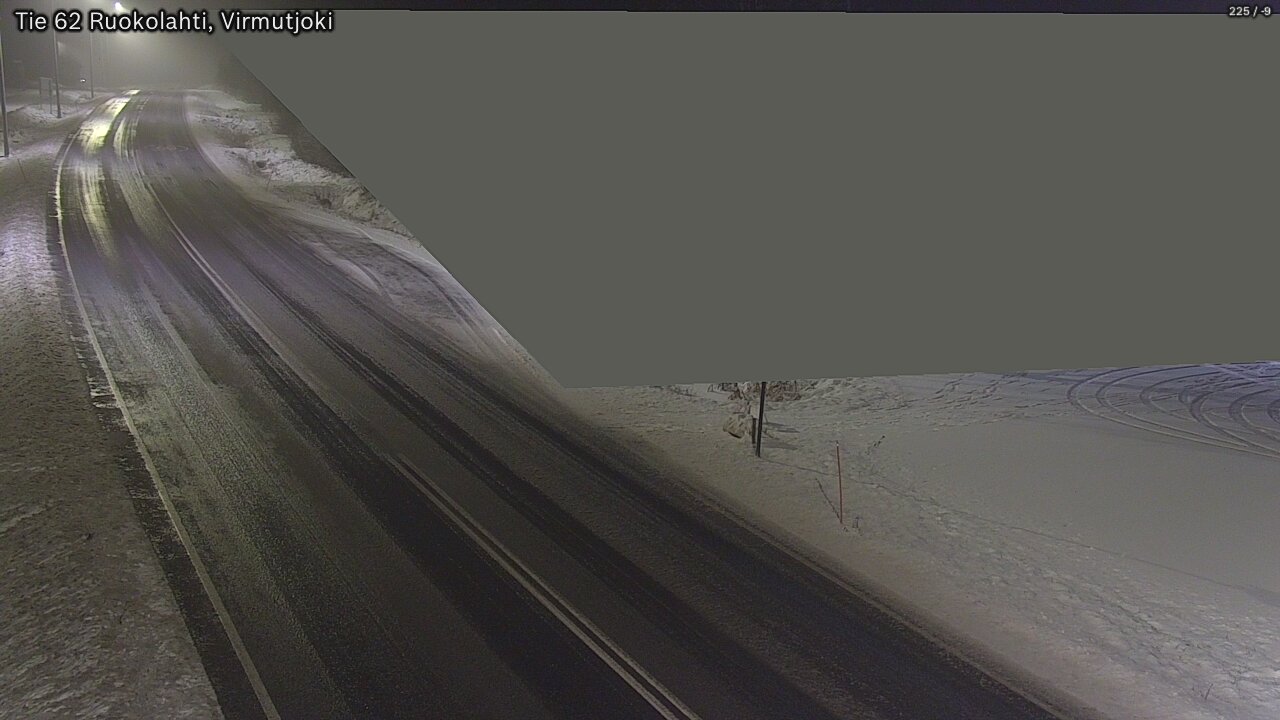 Weather Camera Image Road 62 Virmutjoki, Ruokolahti, Etelä-Karjala