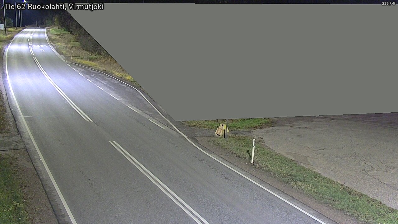 Weather Camera Image Road 62 Virmutjoki, Ruokolahti, Etelä-Karjala