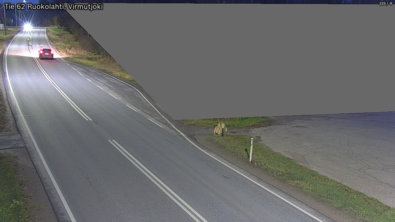 Weather Camera Image Road 62 Virmutjoki, Ruokolahti, Etelä-Karjala
