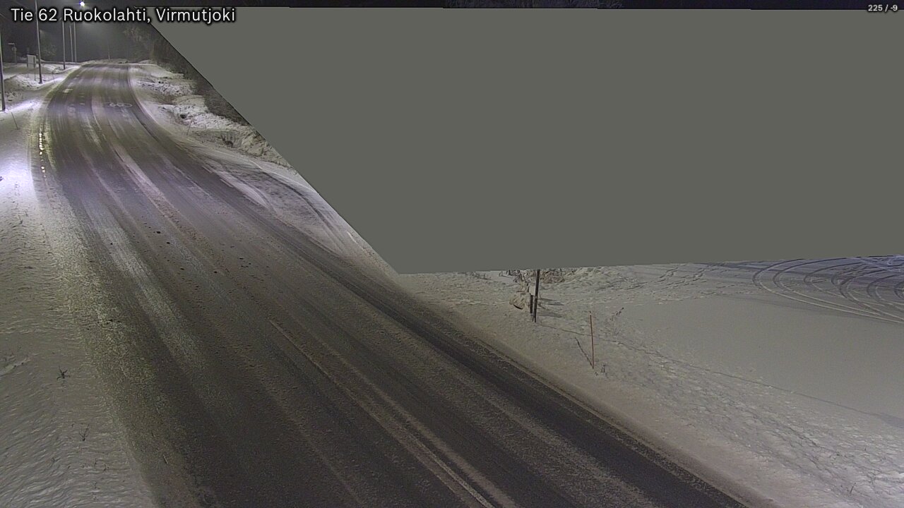 Weather Camera Image Road 62 Virmutjoki, Ruokolahti, Etelä-Karjala