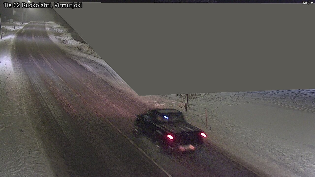 Weather Camera Image Road 62 Virmutjoki, Ruokolahti, Etelä-Karjala