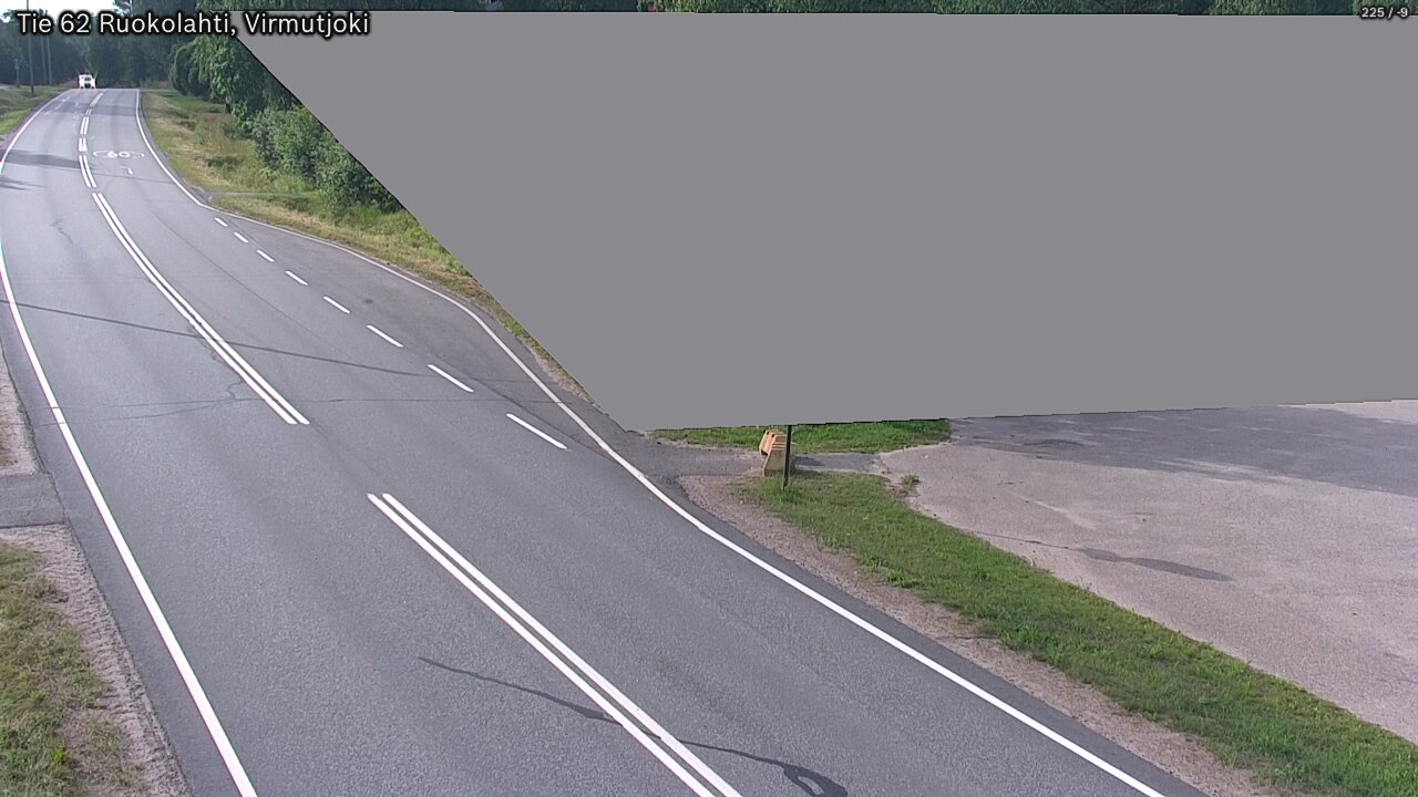 Weather Camera Image Road 62 Virmutjoki, Ruokolahti, Etelä-Karjala