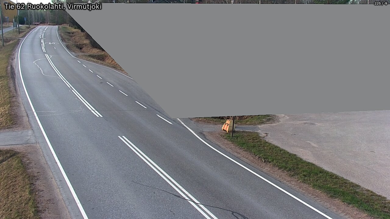 Weather Camera Image Road 62 Virmutjoki, Ruokolahti, Etelä-Karjala