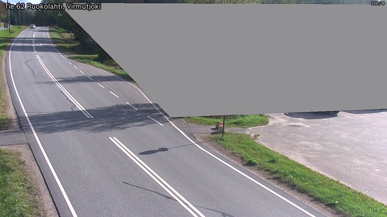 Weather Camera Image Road 62 Virmutjoki, Ruokolahti, Etelä-Karjala