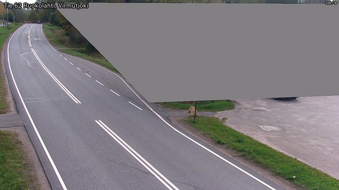 Weather Camera Image Road 62 Virmutjoki, Ruokolahti, Etelä-Karjala