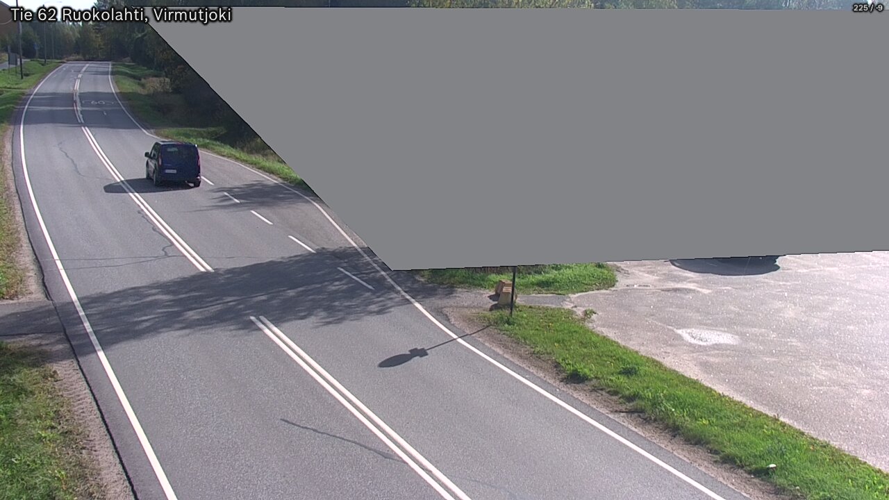 Weather Camera Image Road 62 Virmutjoki, Ruokolahti, Etelä-Karjala