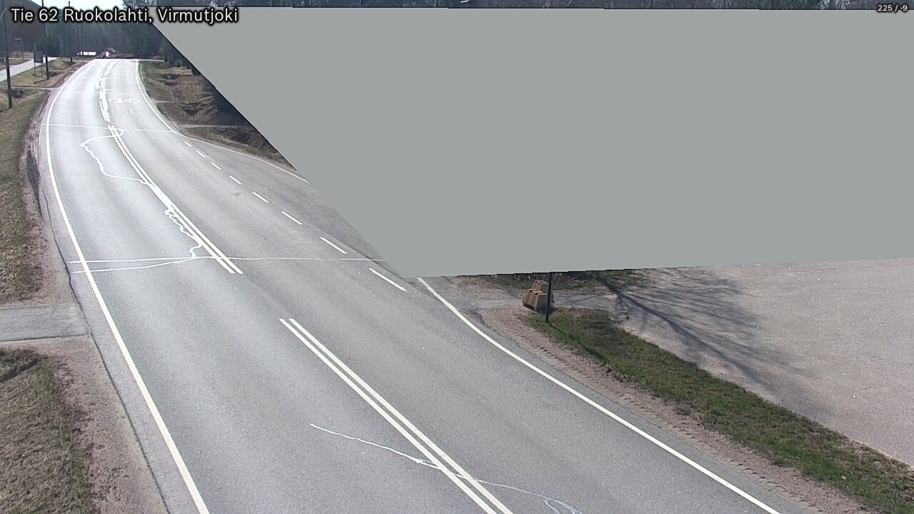 Weather Camera Image Väg 62 Virmutjoki, Ruokolahti, Etelä-Karjala