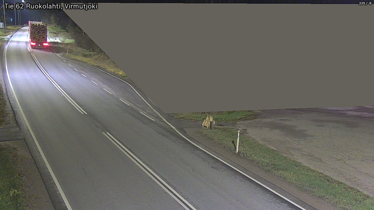 Weather Camera Image Väg 62 Virmutjoki, Ruokolahti, Etelä-Karjala