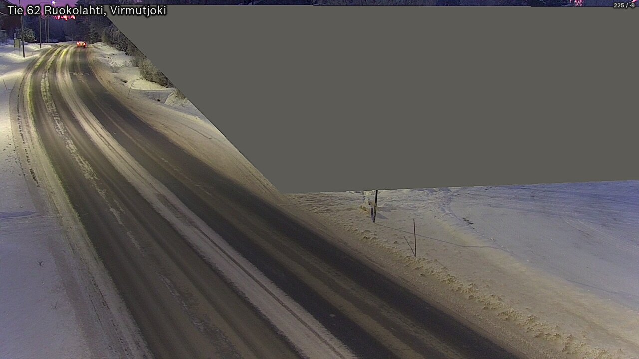 Kelikamerat Kuva Tie 62 Virmutjoki, Ruokolahti, Etelä-Karjala