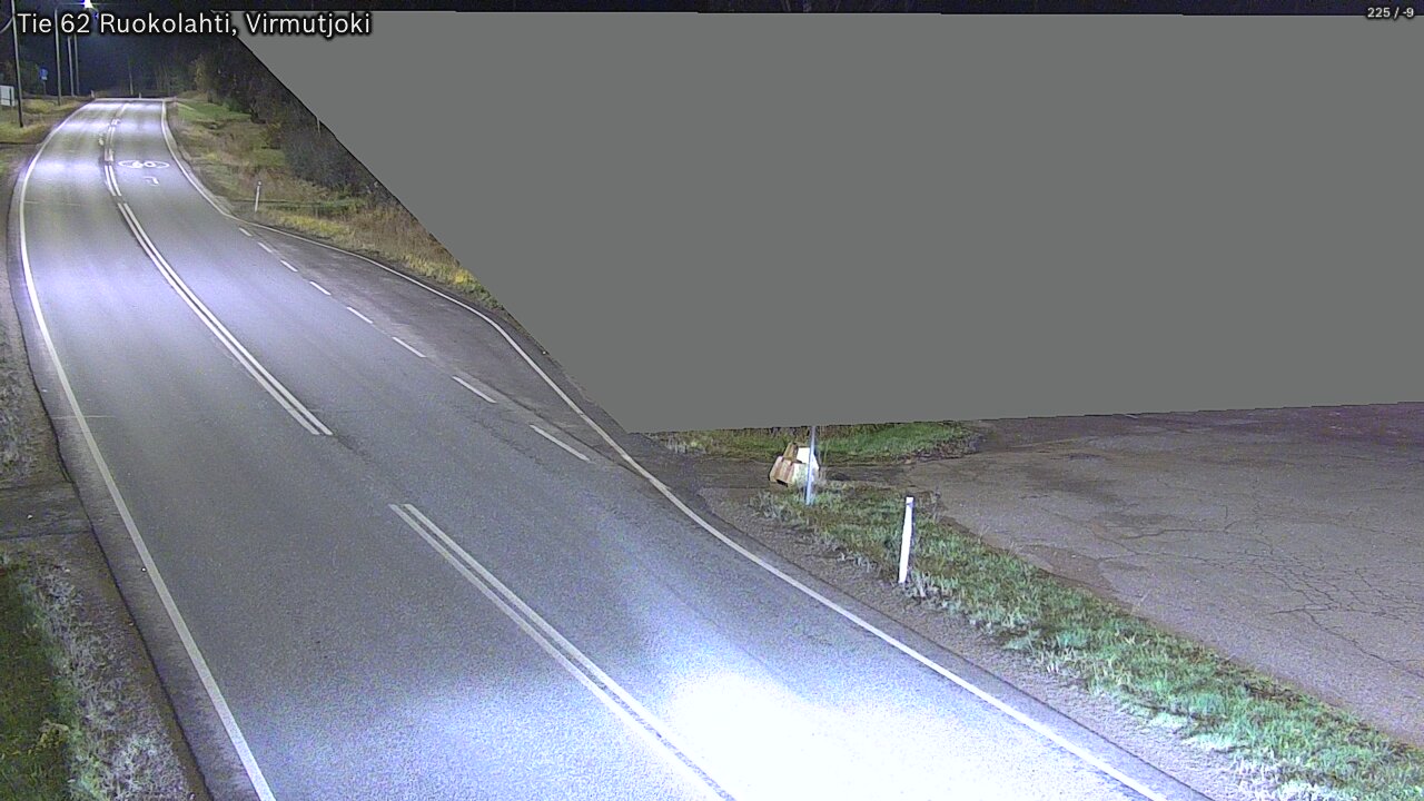 Weather Camera Image Road 62 Virmutjoki, Ruokolahti, Etelä-Karjala
