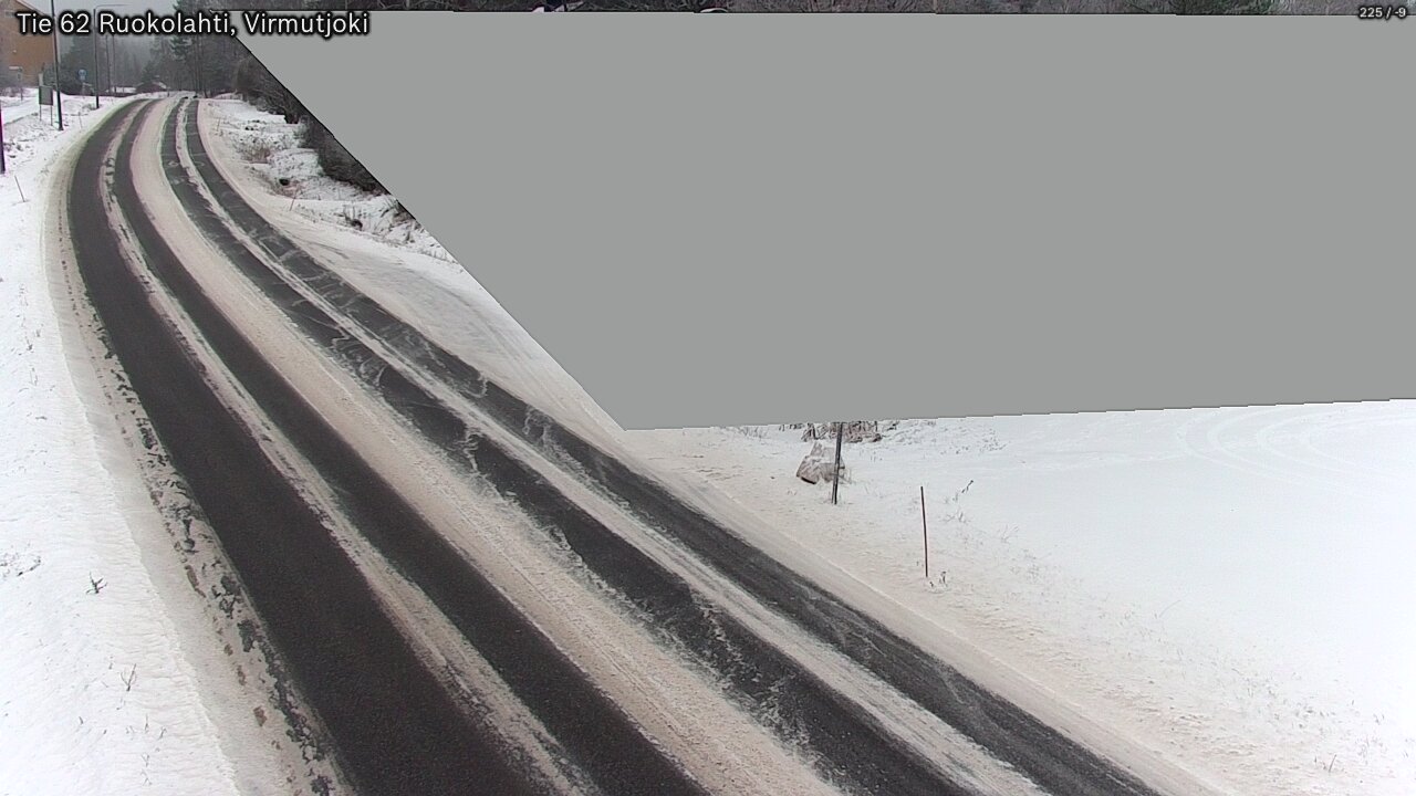 Weather Camera Image Road 62 Virmutjoki, Ruokolahti, Etelä-Karjala