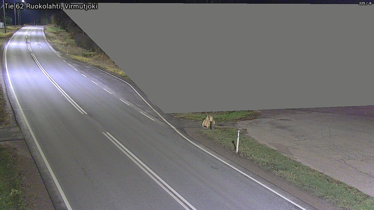Weather Camera Image Väg 62 Virmutjoki, Ruokolahti, Etelä-Karjala