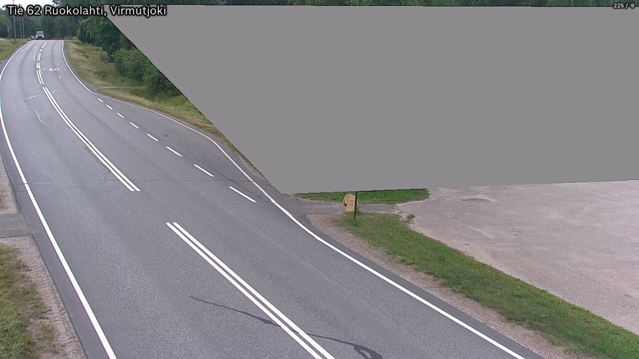 Weather Camera Image Road 62 Virmutjoki, Ruokolahti, Etelä-Karjala