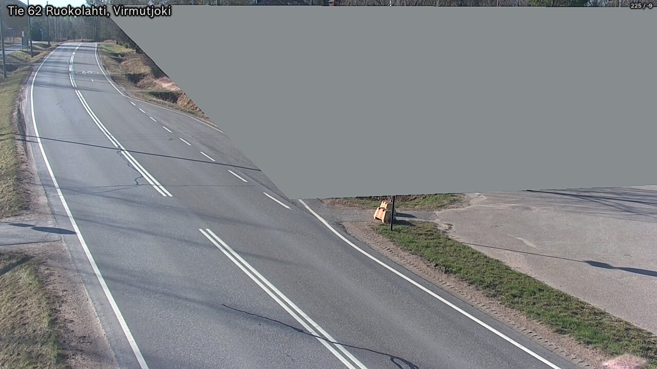 Weather Camera Image Road 62 Virmutjoki, Ruokolahti, Etelä-Karjala