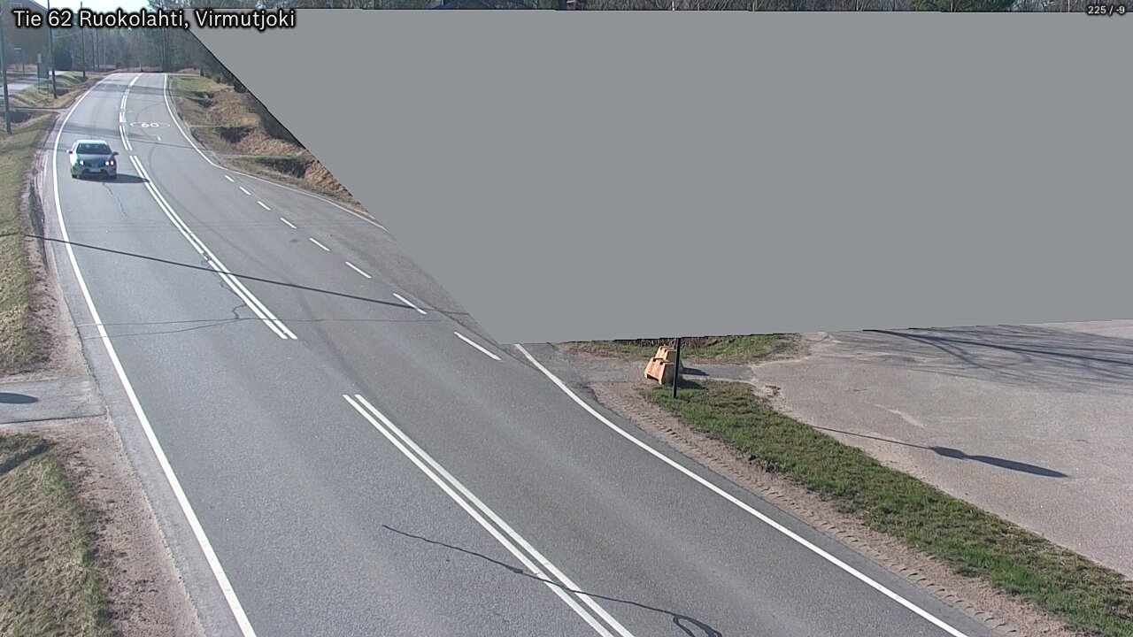 Weather Camera Image Road 62 Virmutjoki, Ruokolahti, Etelä-Karjala
