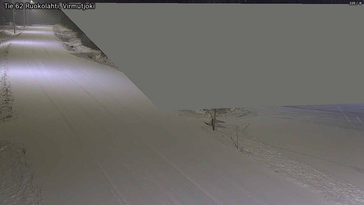 Weather Camera Image Väg 62 Virmutjoki, Ruokolahti, Etelä-Karjala