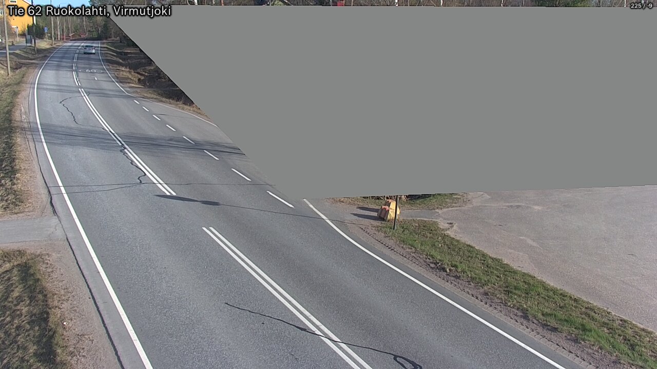 Weather Camera Image Väg 62 Virmutjoki, Ruokolahti, Etelä-Karjala