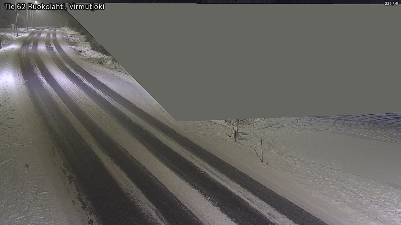 Weather Camera Image Road 62 Virmutjoki, Ruokolahti, Etelä-Karjala