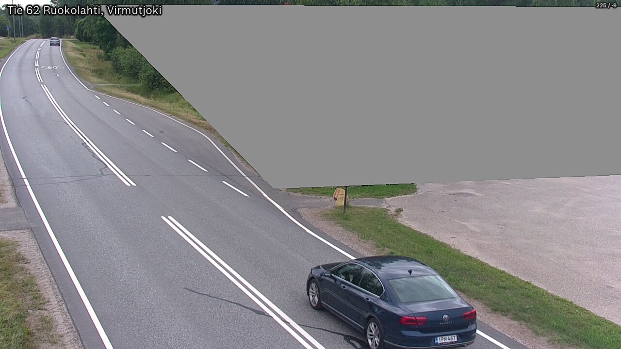 Weather Camera Image Road 62 Virmutjoki, Ruokolahti, Etelä-Karjala