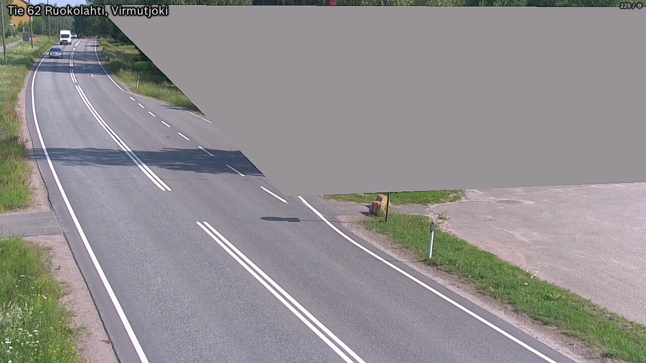 Weather Camera Image Road 62 Virmutjoki, Ruokolahti, Etelä-Karjala