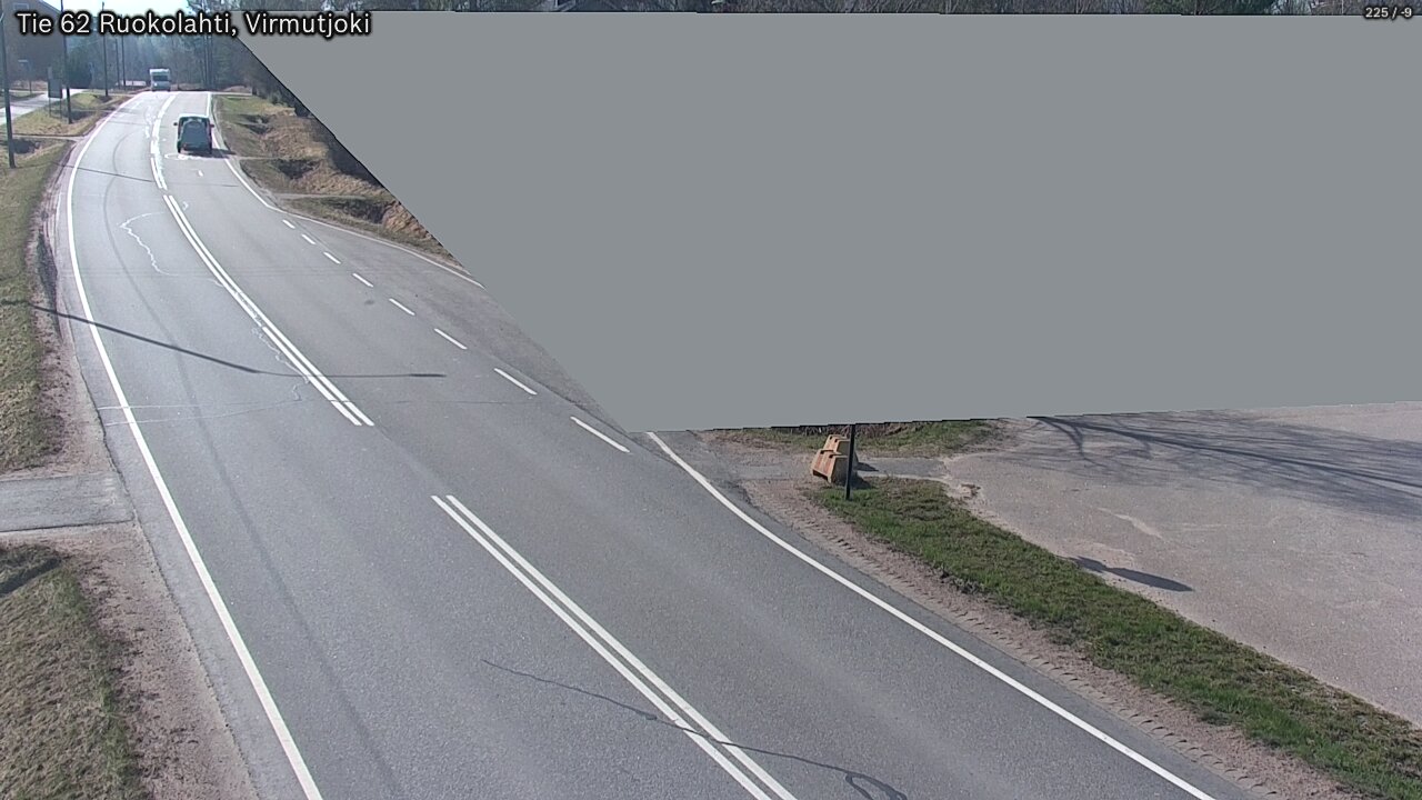 Weather Camera Image Road 62 Virmutjoki, Ruokolahti, Etelä-Karjala
