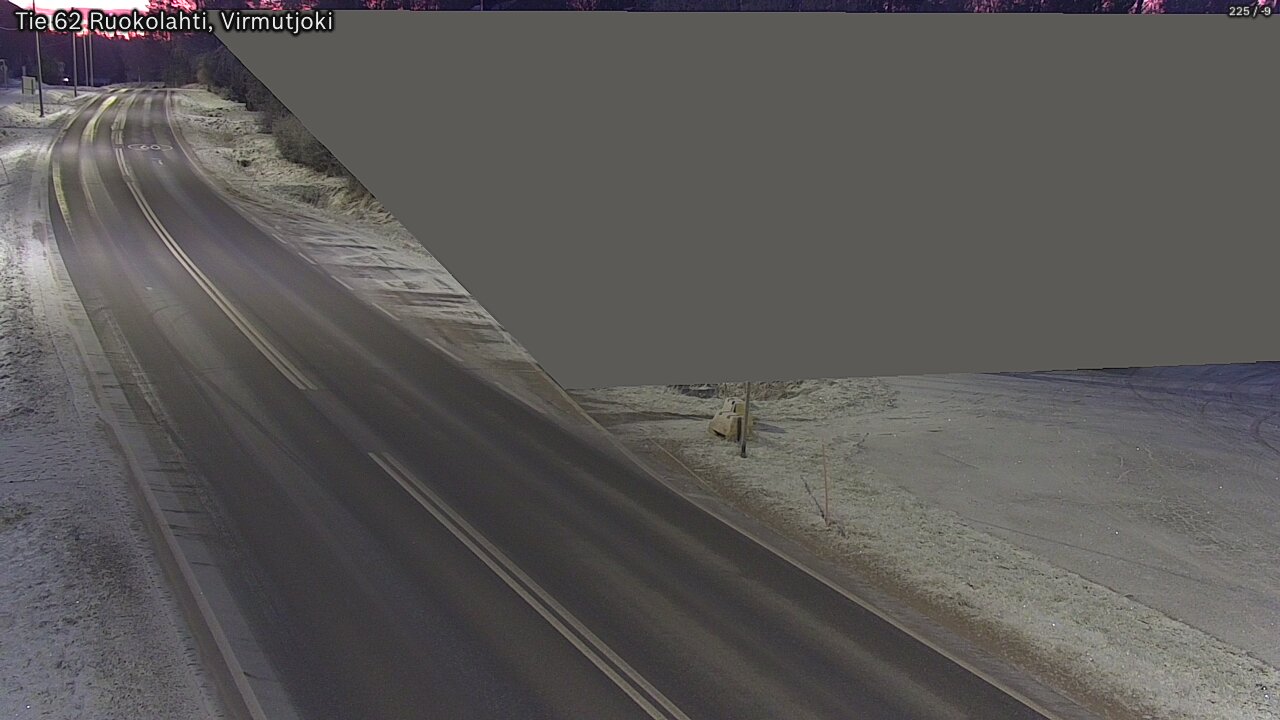 Kelikamerat Kuva Tie 62 Virmutjoki, Ruokolahti, Etelä-Karjala