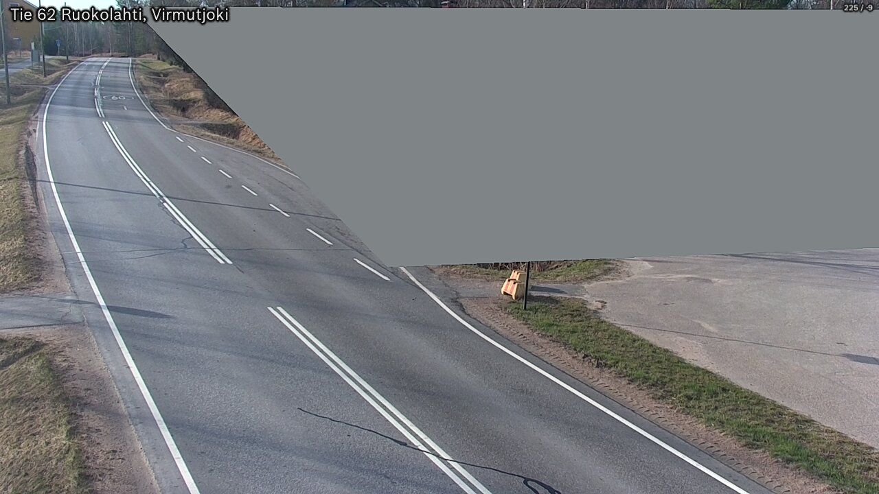 Weather Camera Image Väg 62 Virmutjoki, Ruokolahti, Etelä-Karjala
