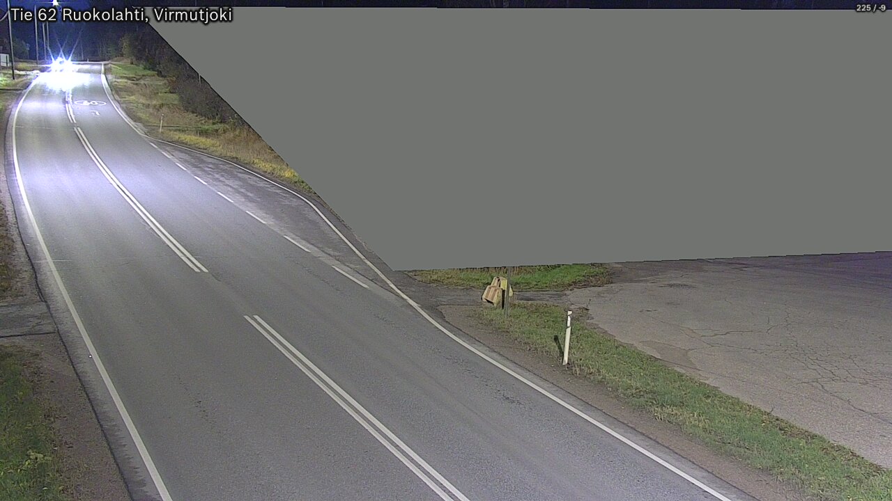 Weather Camera Image Road 62 Virmutjoki, Ruokolahti, Etelä-Karjala