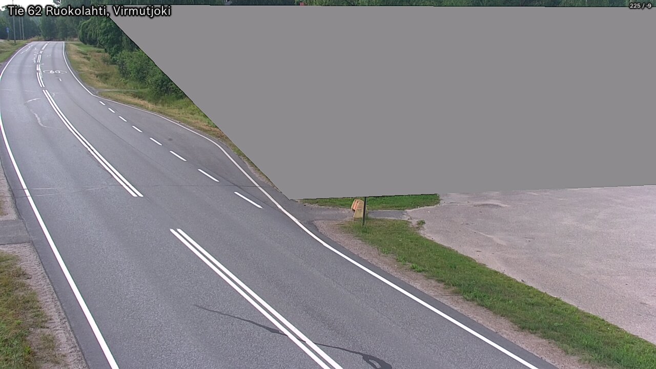 Weather Camera Image Road 62 Virmutjoki, Ruokolahti, Etelä-Karjala