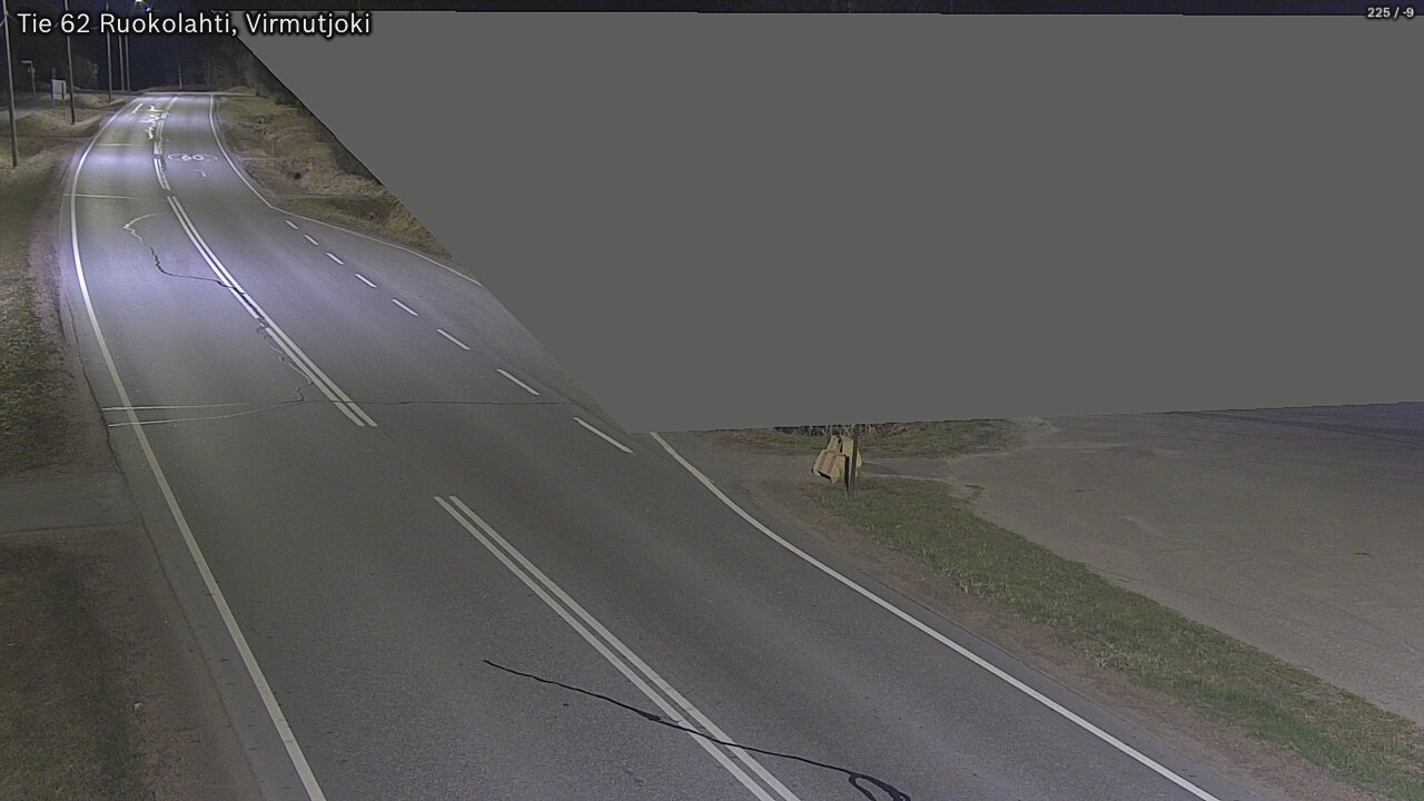 Weather Camera Image Väg 62 Virmutjoki, Ruokolahti, Etelä-Karjala
