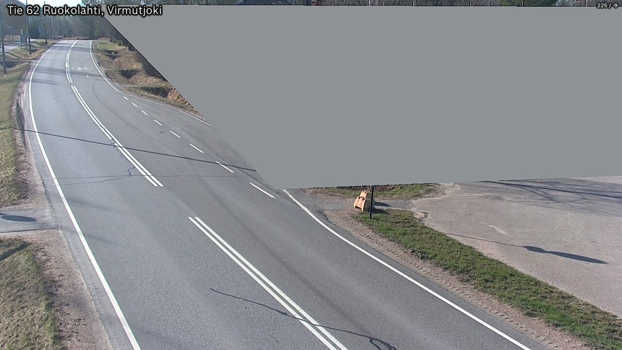 Weather Camera Image Road 62 Virmutjoki, Ruokolahti, Etelä-Karjala