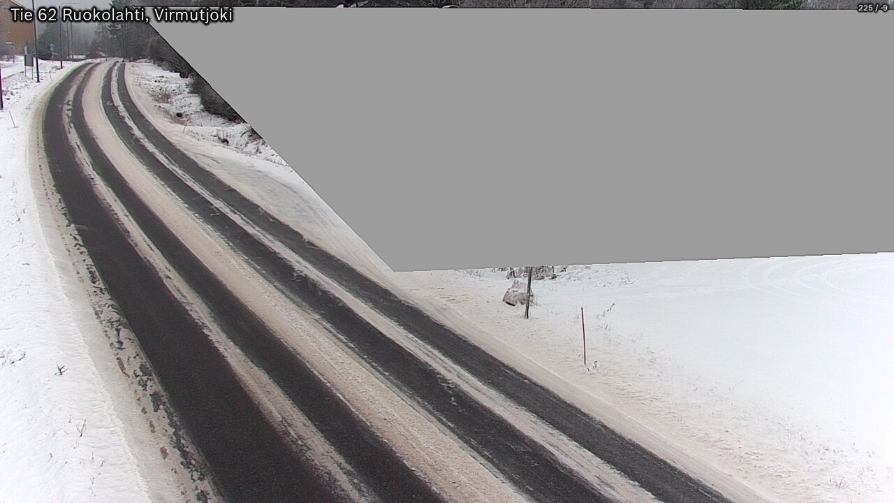 Weather Camera Image Road 62 Virmutjoki, Ruokolahti, Etelä-Karjala