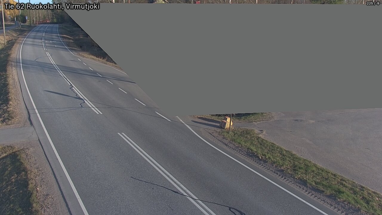 Weather Camera Image Väg 62 Virmutjoki, Ruokolahti, Etelä-Karjala