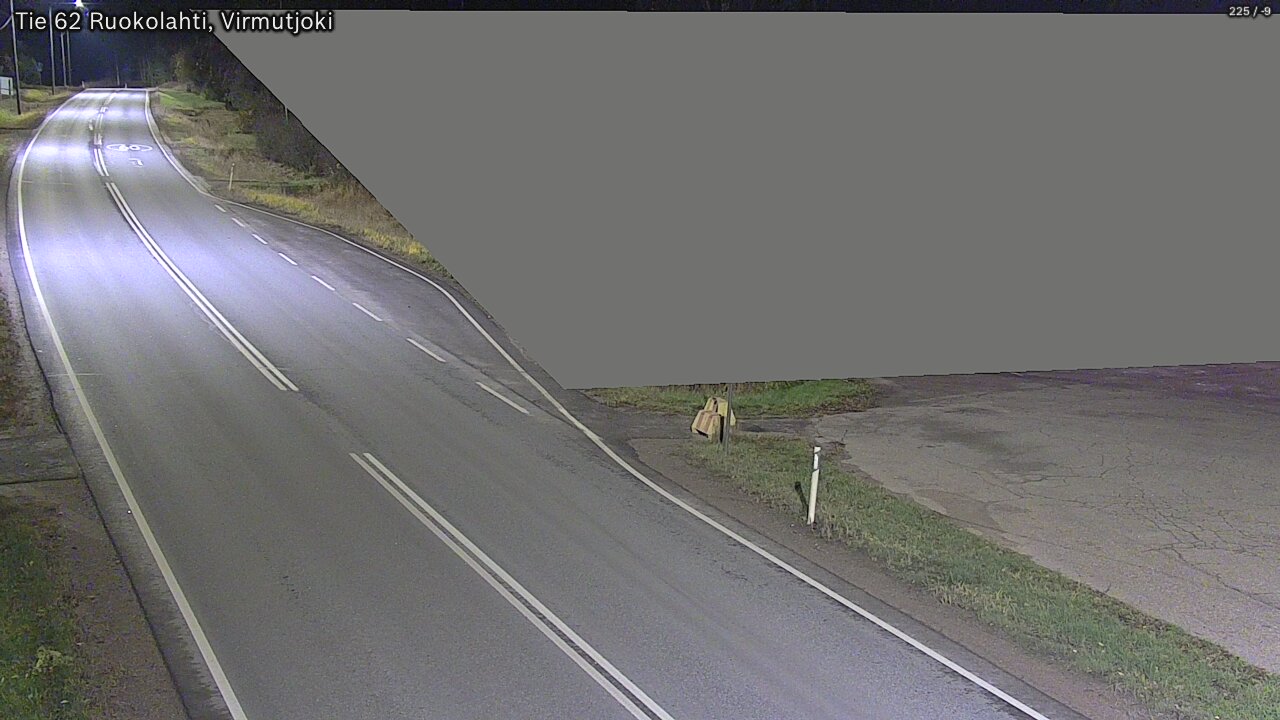 Weather Camera Image Road 62 Virmutjoki, Ruokolahti, Etelä-Karjala