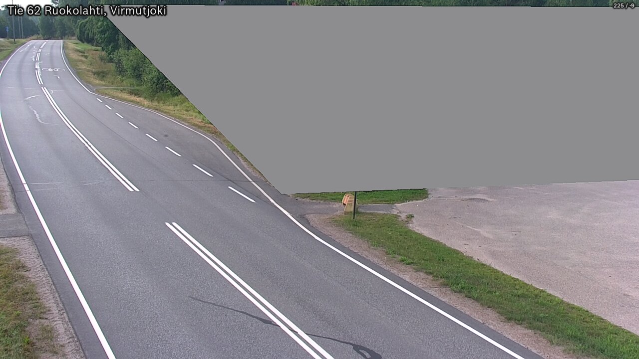 Weather Camera Image Road 62 Virmutjoki, Ruokolahti, Etelä-Karjala