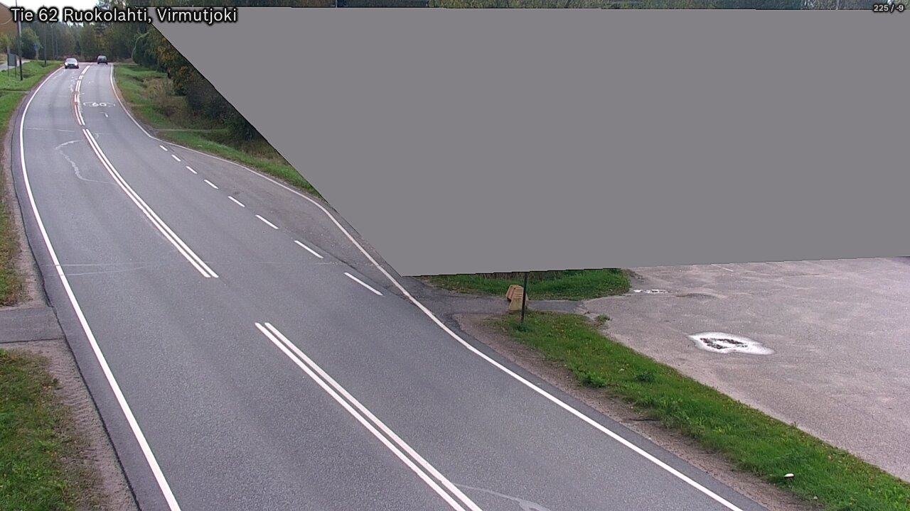Weather Camera Image Road 62 Virmutjoki, Ruokolahti, Etelä-Karjala