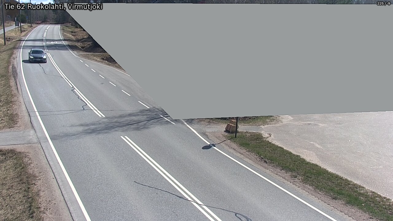 Weather Camera Image Väg 62 Virmutjoki, Ruokolahti, Etelä-Karjala