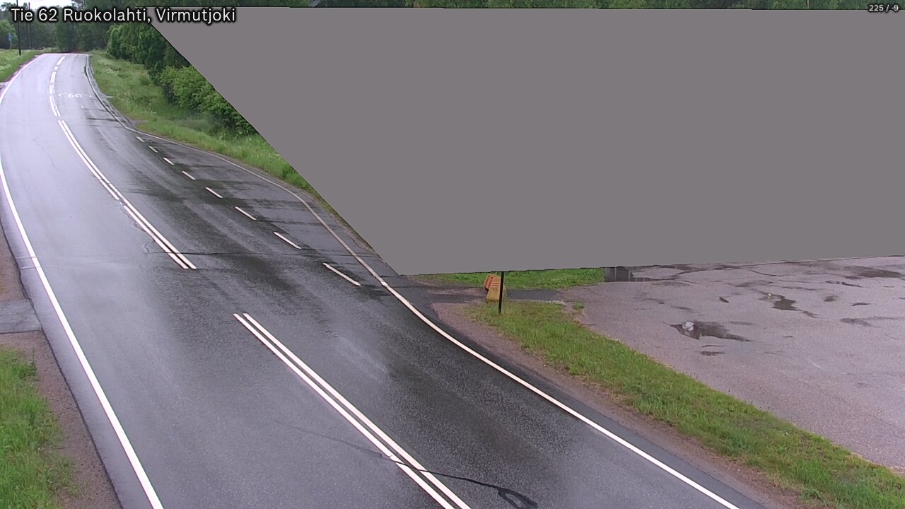 Weather Camera Image Road 62 Virmutjoki, Ruokolahti, Etelä-Karjala