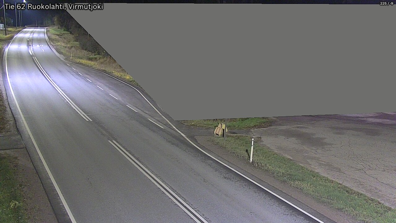 Weather Camera Image Väg 62 Virmutjoki, Ruokolahti, Etelä-Karjala