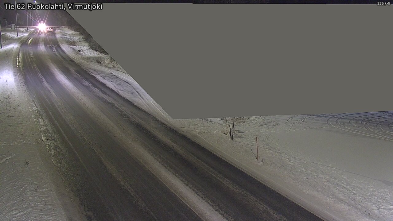 Weather Camera Image Road 62 Virmutjoki, Ruokolahti, Etelä-Karjala
