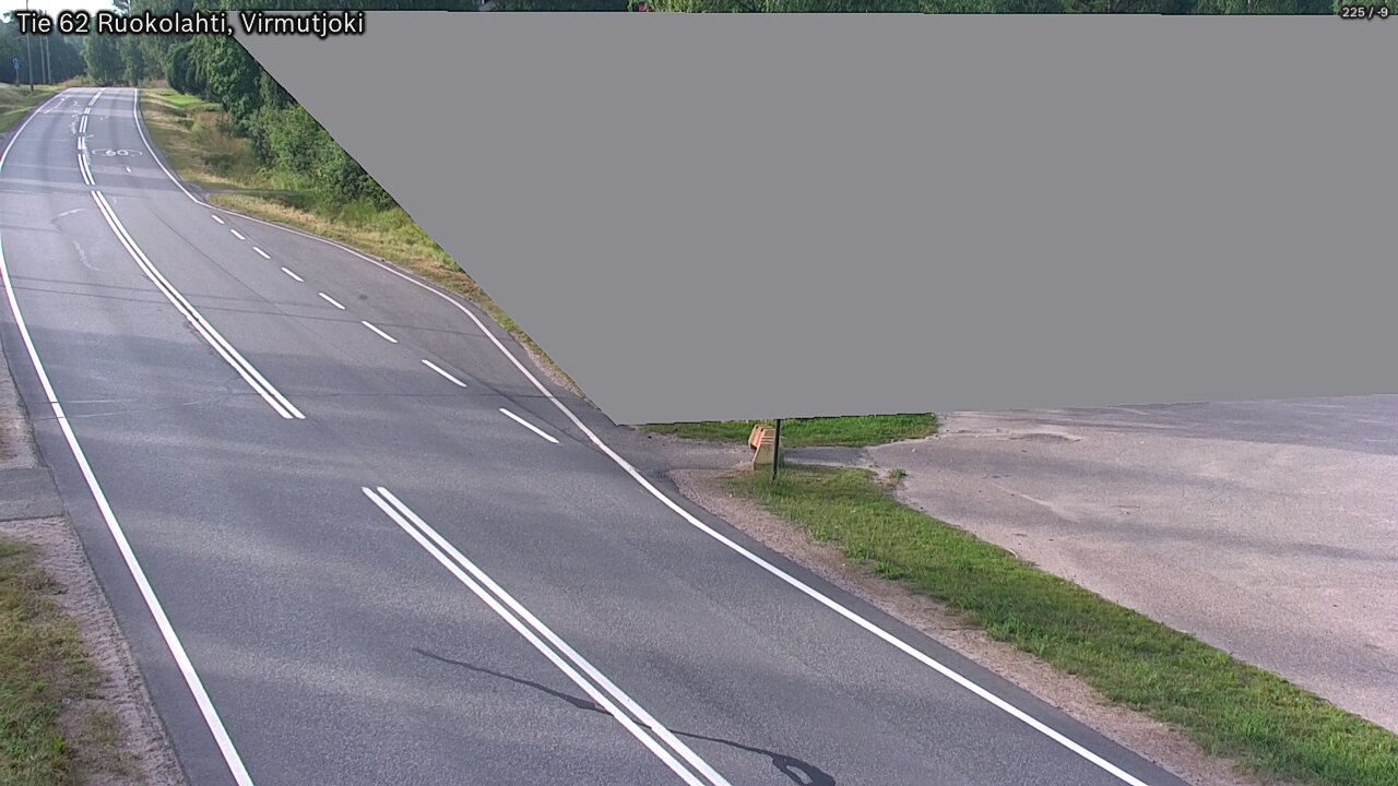 Weather Camera Image Road 62 Virmutjoki, Ruokolahti, Etelä-Karjala