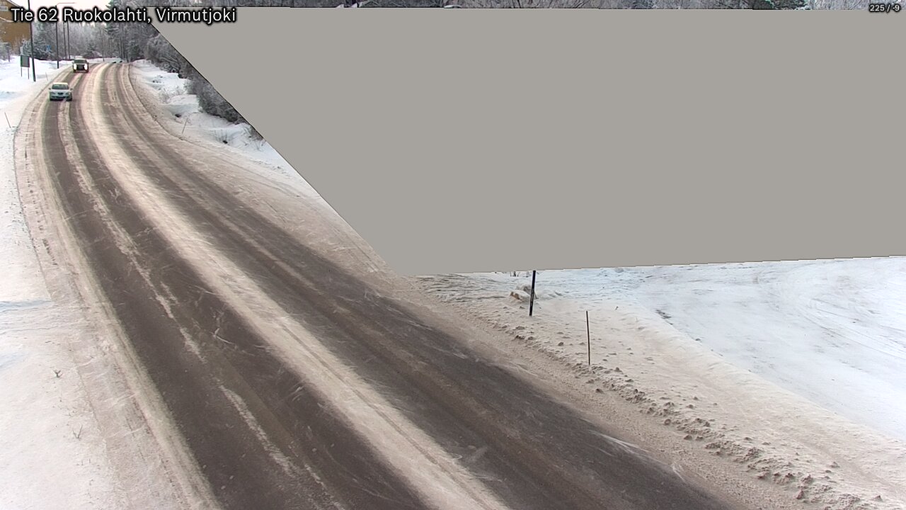 Weather Camera Image Road 62 Virmutjoki, Ruokolahti, Etelä-Karjala
