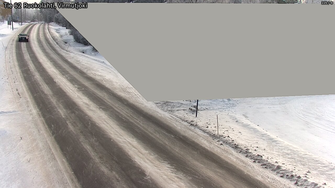 Weather Camera Image Road 62 Virmutjoki, Ruokolahti, Etelä-Karjala