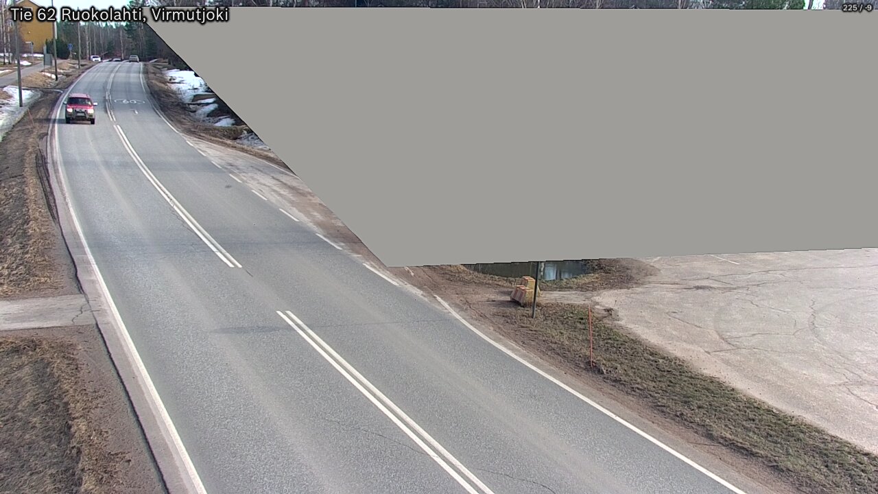 Weather Camera Image Road 62 Virmutjoki, Ruokolahti, Etelä-Karjala
