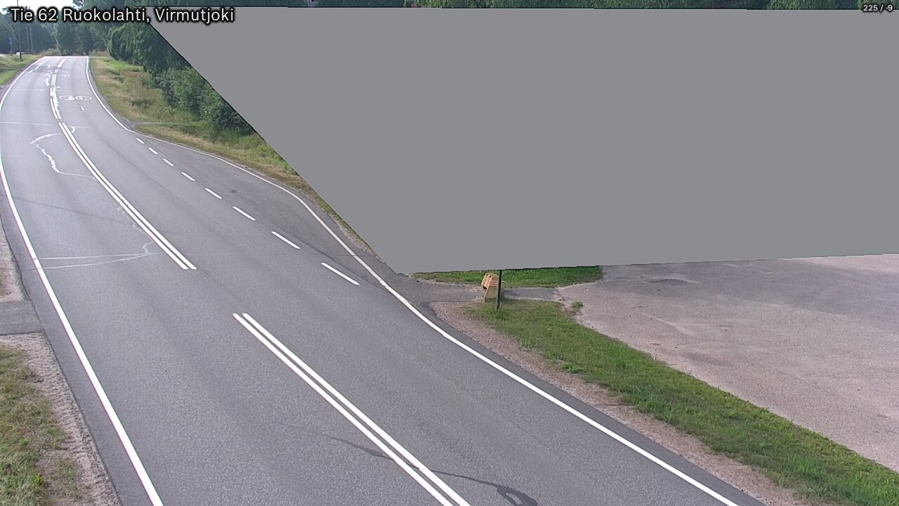 Weather Camera Image Road 62 Virmutjoki, Ruokolahti, Etelä-Karjala