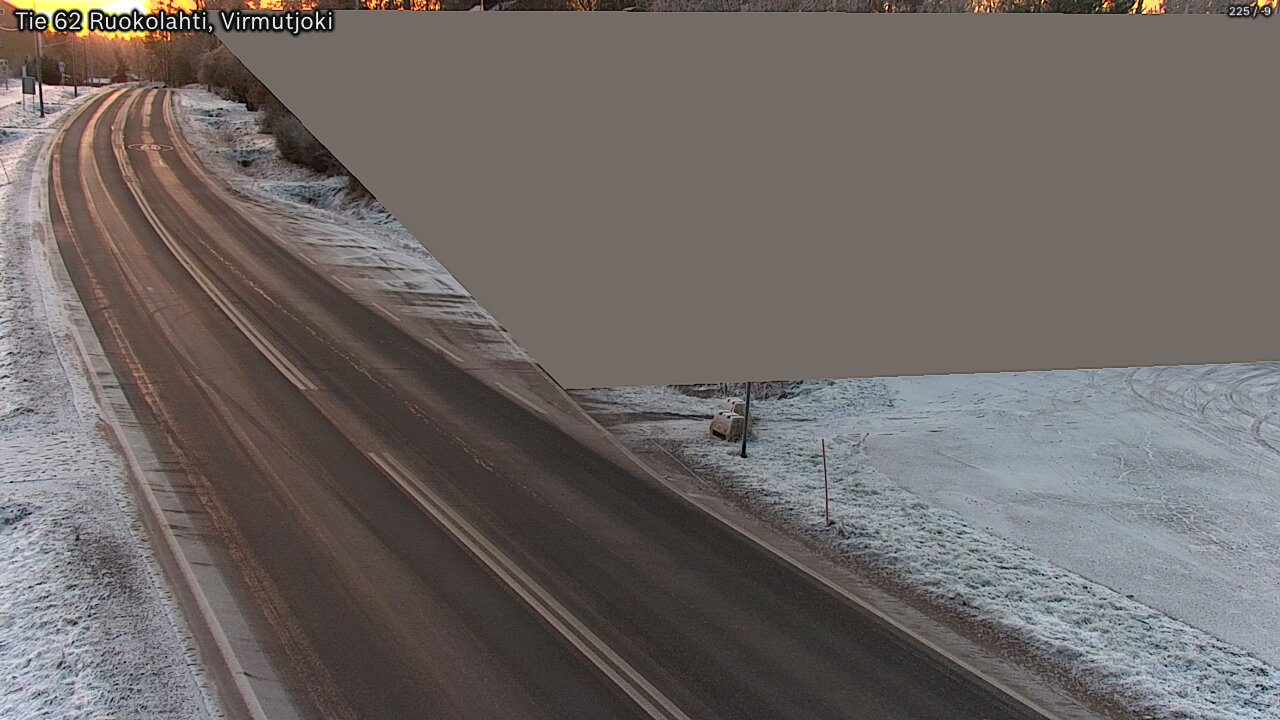 Kelikamerat Kuva Tie 62 Virmutjoki, Ruokolahti, Etelä-Karjala