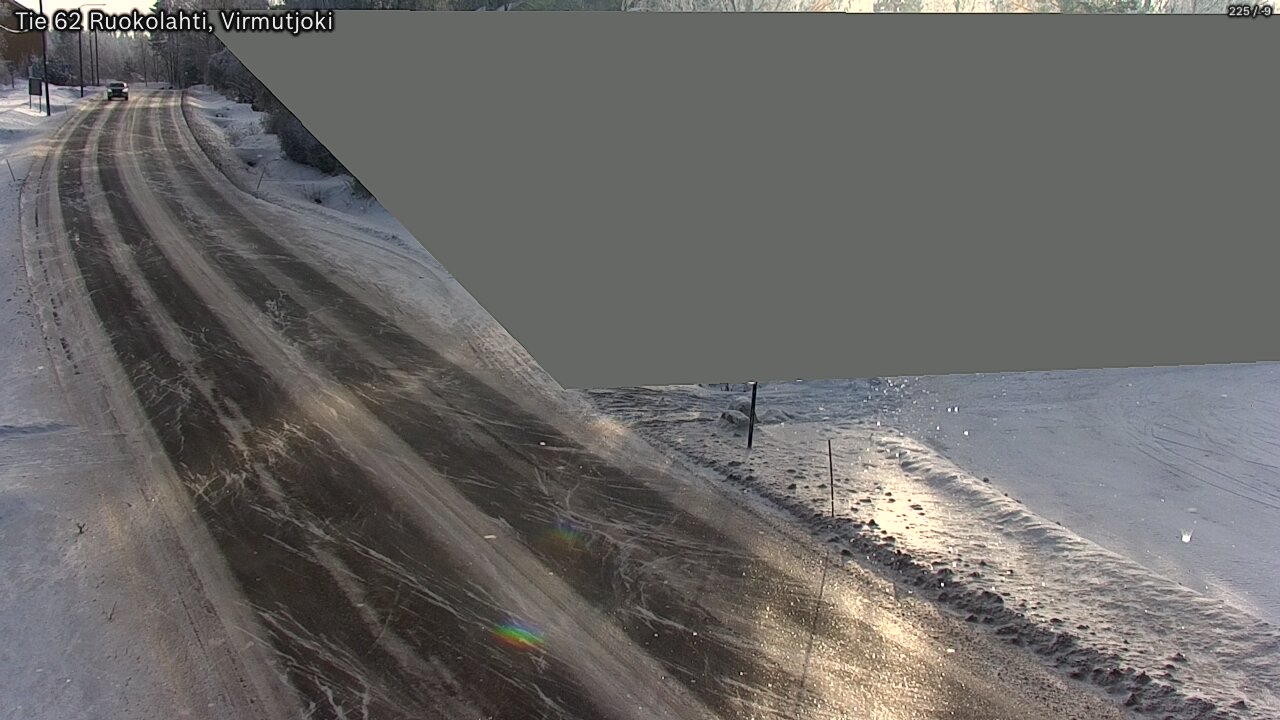 Weather Camera Image Road 62 Virmutjoki, Ruokolahti, Etelä-Karjala