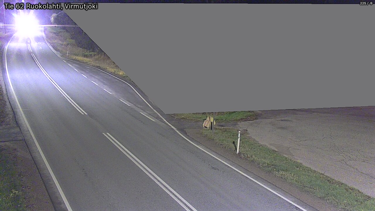 Weather Camera Image Väg 62 Virmutjoki, Ruokolahti, Etelä-Karjala
