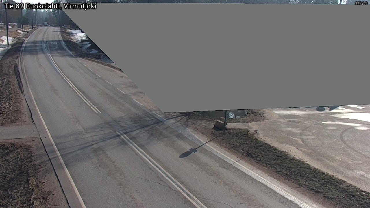 Weather Camera Image Road 62 Virmutjoki, Ruokolahti, Etelä-Karjala