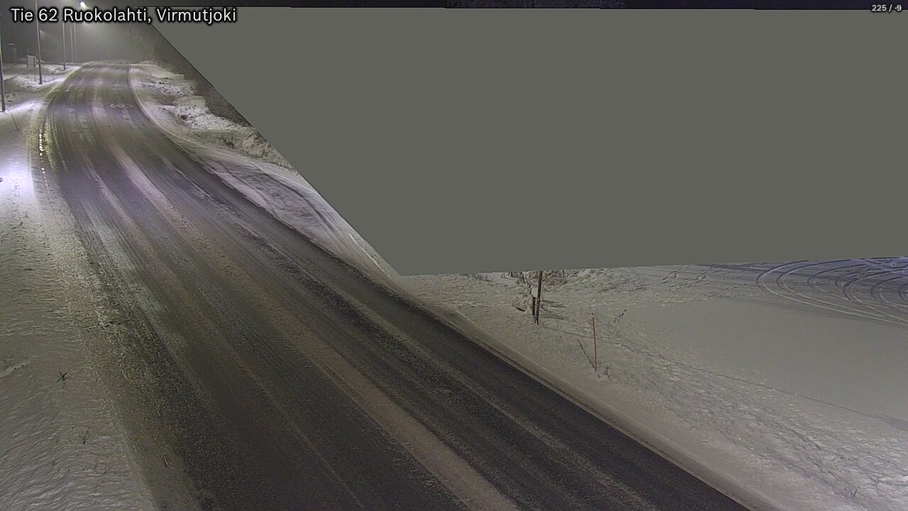Weather Camera Image Road 62 Virmutjoki, Ruokolahti, Etelä-Karjala